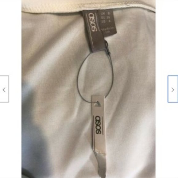 Asos Womens Shirt Dress Long-Sleeve Above Knee 4 - Picture 15 of 16